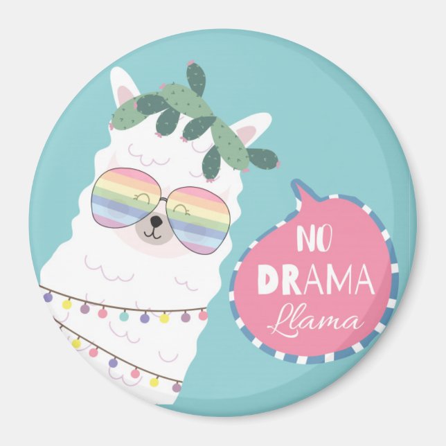 Llama Magnet (Front)