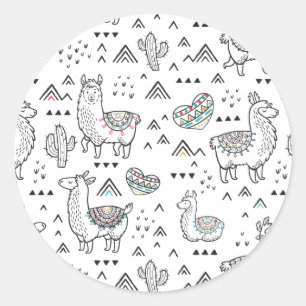 Llama Mama Sticker