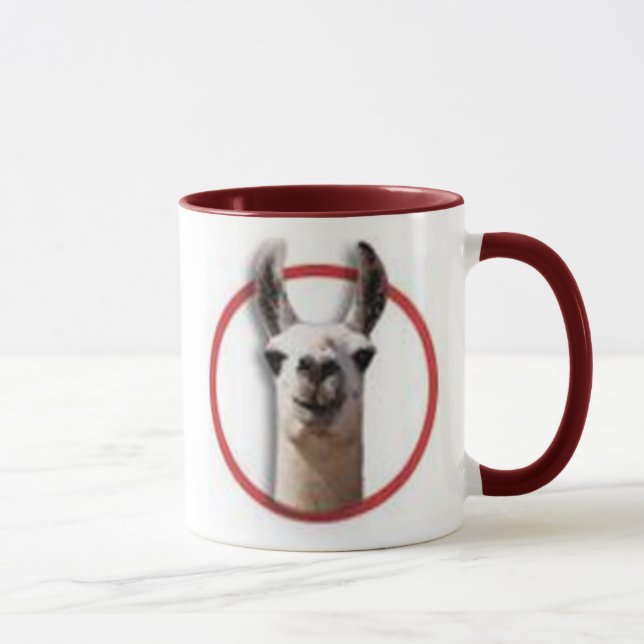 Llama, MammaLlama Mug (Right)