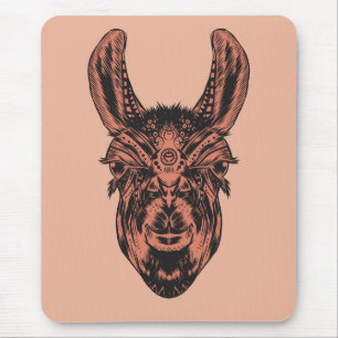 Llama Mouse Pad