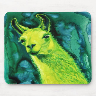 Llama Mousepad - "Llemon-Llime Llama"