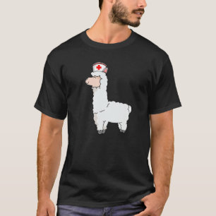 Llama Nurse appreciation International Nurse Day T-Shirt