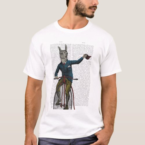 Llama on Bike T_Shirt