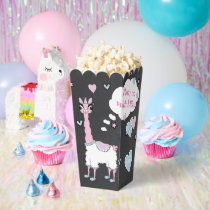 Llama Pajama Party Favor Boxes