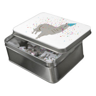 Llama Partying - Animals Having a Party Jigsaw Puzzle