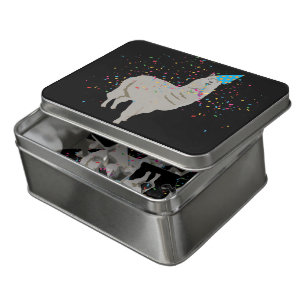 Llama Partying - Animals Having a Party Jigsaw Puzzle