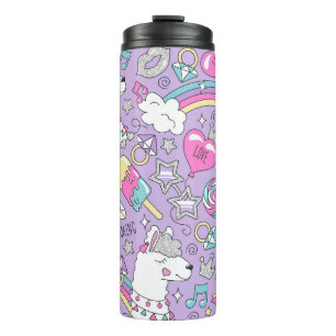 Llama pattern 1 thermal tumbler