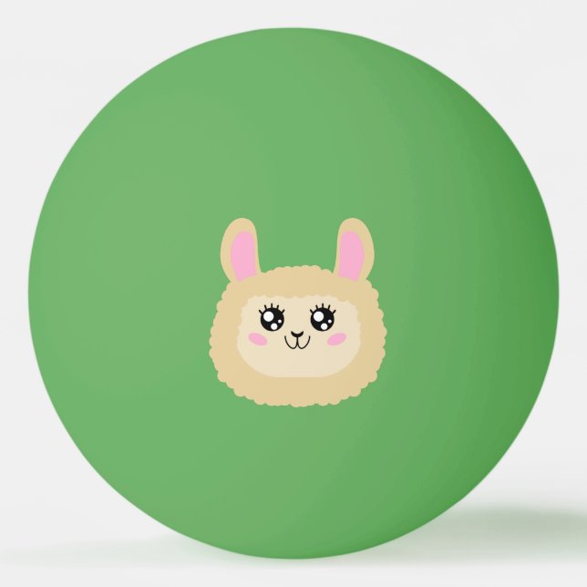 Llama Ping Pong Ball (Front)