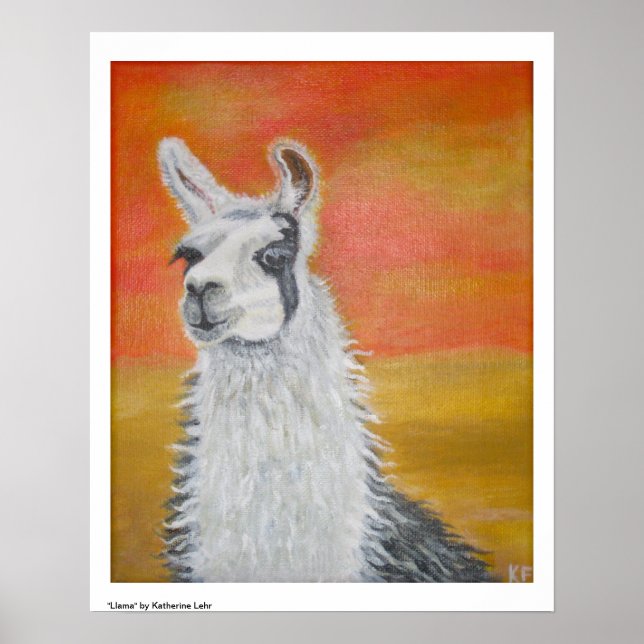 Llama Poster (Front)