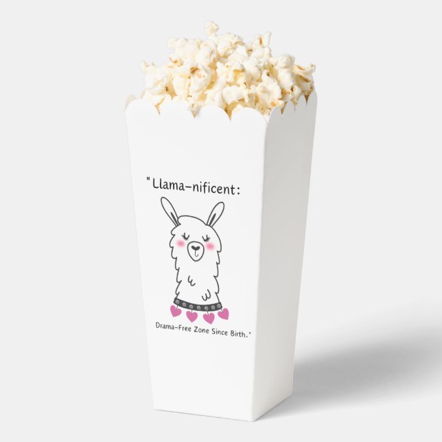 llama quote favor boxes (Popped)