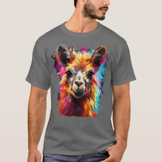 Llama Rainbow T-Shirt
