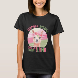 Llama Retro Cute T-Shirt