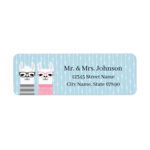 Llama Return Address Labels