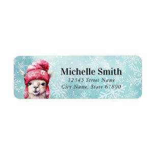 Llama Return Address Labels
