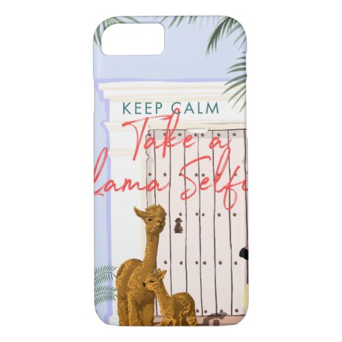 Llama Selfie iPhone 87 Case