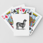 Llama Sketch Design Bicycle Playing Cards Llama Sketch Design Bicycle Playing Cards