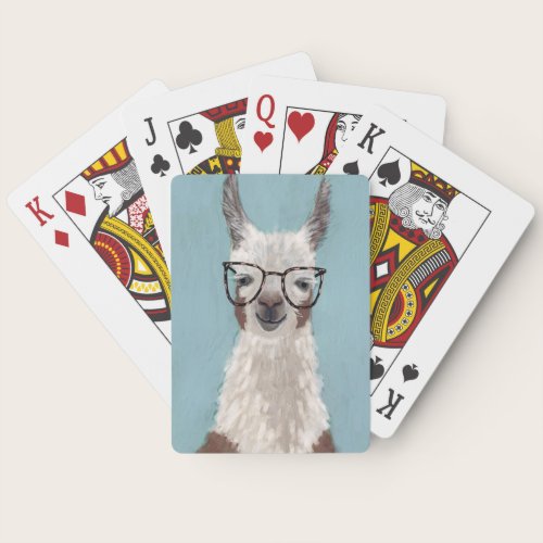Llama Specs - Oversized Glasses Poker Cards Llama Specs - Oversized Glasses Poker Cards