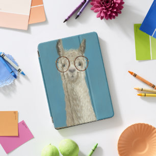 Llama Specs - Round Eyeglasses iPad Pro Cover