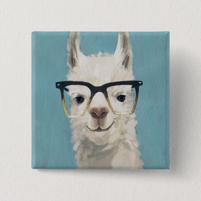 Llama Specs - Square Button (Front)