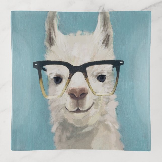 Llama Specs - Square Trinket Tray (Front)