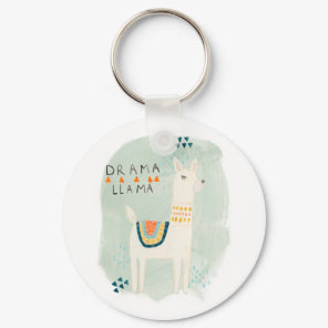 Llama Squad - Drama Llama Keychain