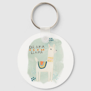 Llama Squad - Drama Llama Keychain