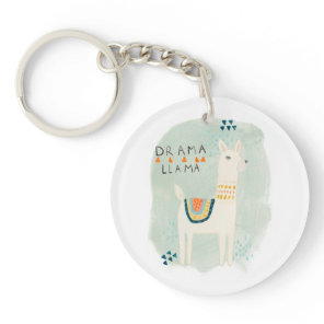 Llama Squad - Drama Llama Keychain
