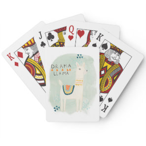 Llama Squad - Drama Llama Poker Cards
