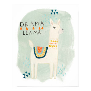 Llama Squad - Drama Llama Poster