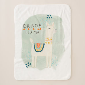 Llama Squad - Drama Llama Sherpa Blanket