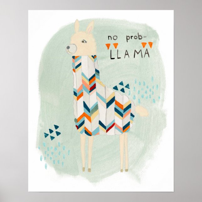 Llama Squad - No Prob-llama Poster (Front)