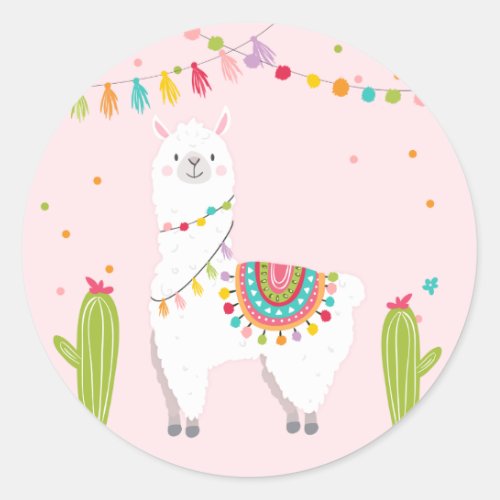 Llama Sticker Llama birthday Alpaca Fiesta Mexican