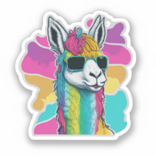Llama Stickers for Journaling and Scrapbooking