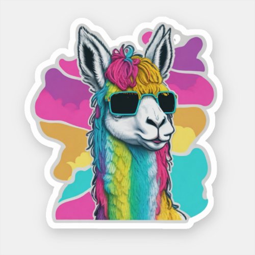 Llama Stickers for Journaling and Scrapbooking