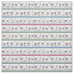 Llama Stripe Pattern Fabric
