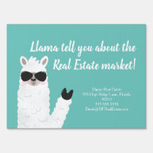 llama tell you how much real estate marketing sell