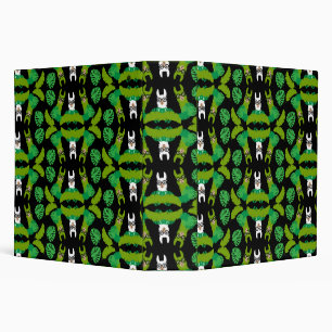 Llama Themed Print 3 Ring Binder