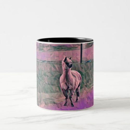 Llama Two_Tone Coffee Mug