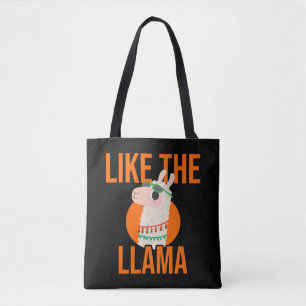 Llama Unicorn Lama animal trends saying gift Tote Bag