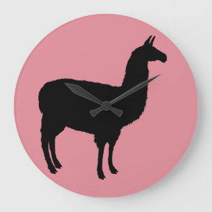 LLAMA WALL CLOCK