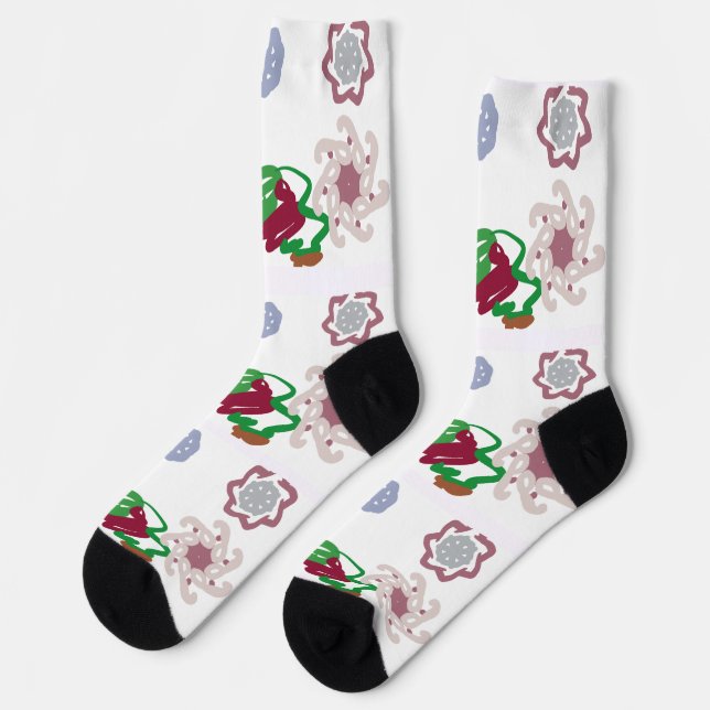 Llama winter  socks (Left)