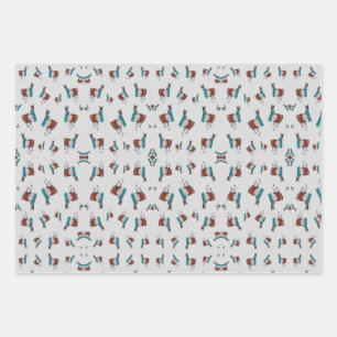 Llama Wrapping Paper Sheets