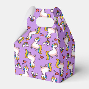 Llamacorn Madness Favor Boxes