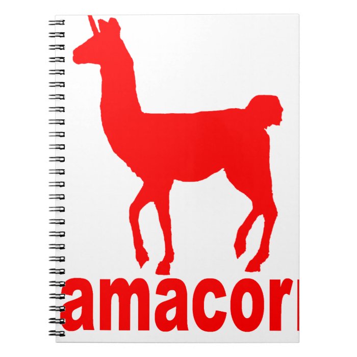 llamacorn T Shirt.png Notebooks