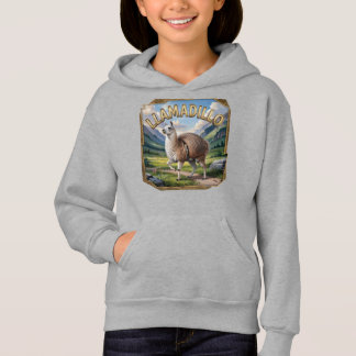 Llamadillo Photographic – Llama Armadillo Funny Hoodie