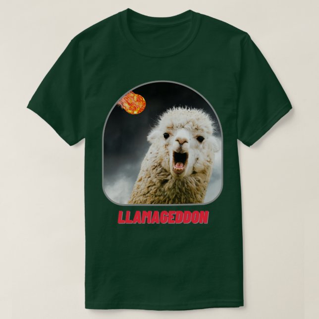 Llamageddon T-Shirt (Design Front)