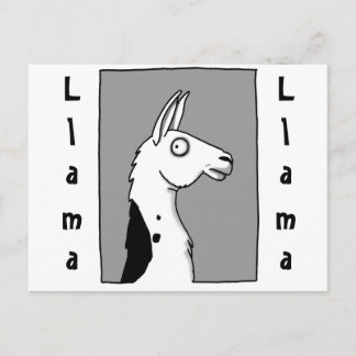 LlamaLlama Postcard
