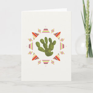 Llamarama Collection Cactus Circle Card