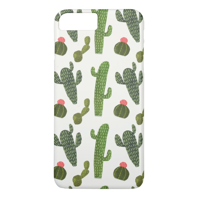 Llamarama Collection | Cute Cactus Case-Mate iPhone Case (Back)
