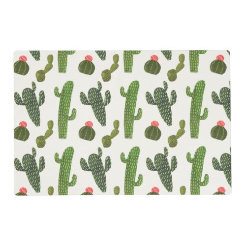 Llamarama Collection  Cute Cactus Placemat